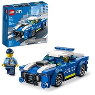 LEGO City Police Car Toy 60312 for Kids 5 Plus Years Old with Officer Minifigure, Small Gift Idea, A