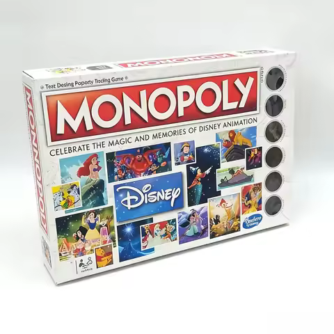 MONOPOLY Monopoly Disney animated version Hasbro genuine joint metal chess piece collection multi-pe