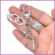 Police Political Science Inspired Keychain
