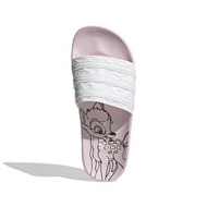 日本 Disney Store 直送 adidas Originals ADILETTE SLIDES GV7910 X Disney Flower Garden 系列 Bambi 小鹿斑比拖鞋，Size 有約 23.5 / 24.5 (cm)