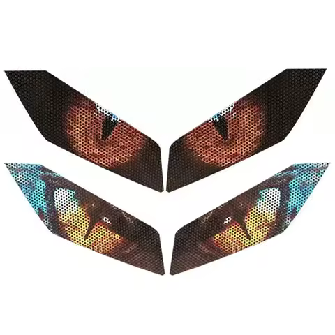 For Yamaha MT-09 2017 years Motorcycle Headlight Sticker Decal Front Fairing Headlamp Eye Guard Stic