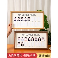Student Campus Growth Record Photo Frame Children ID Photo Baby 7 7cm Year Old Photo Graduation Phot