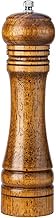 Wood Salt And Pepper Mills Grinder Refillable Salt &amp; Peppercorn Shakers with Coarseness Adjustable Ceramic Rotor Suitable for Picnic, Dinner, Parties, BBQ (Color : 8 inch)
