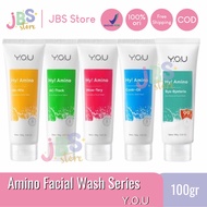 Y.O.U [JBS Store YOU Hy! Amino Facial Wash Series 100Gr - You Facial Wash Soap