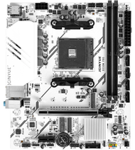 1 PC JGINYUE B550M PRO M-ATX เมนบอร์ดสําหรับซ็อกเก็ตคอมพิวเตอร์ AM4 DDR4 64GB PCI-E 3.0 M.2 SATA III