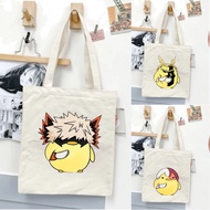 [Premium] Tote Bag My Hero Academia Duck Bakugo Todoroki Midoriya Handbag