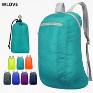 20L Lightweight Bag Pack Foldable Backpack Waterproof Hiking Travel Sports Backpack Portable Bag（WLJ