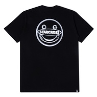 【HOT】STARCROSS Men's T-SHIRT - DIGI SMILE - Black T-SHIRT /