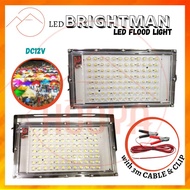 [READY STOCK] DC12V 22WATT BRIGHTMAN BATTERY CLIP LED FLOODLIGHT