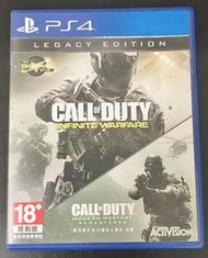 中文版 決勝時刻 無盡戰爭+現代戰爭 PS4 COD Call of Duty Modern Warfare