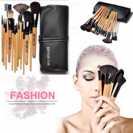 PROMO BELANJA TERMURAH 1SET 15 Pcs Lengkap Alat MakeUP Brush Set Pouch Bag Kuas Make Up Terbaru Wani