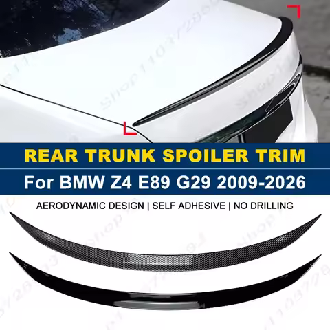 For BMW Accessories Z4 E89 G29 2009-2026 Car Rear Trunk Boot Spoiler Wing Lip Body Kits Gloss Black 