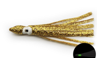 RAMAI PANCING Rubber Squid Cumi karet glow in the dark panjang 5cm Umpan cumi Sotong