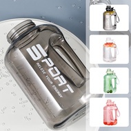 Large Capacity Sports Water Bottle Water Bottle Tritan Fitness Straw Sports Bpa Spout Free Gym A7f1