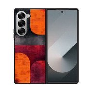 Custom Hybrid Case for Samsung Galaxy Z Fold 7 6 5 4 3 5G Liquid serenity FX0030