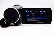 SONY HDR-CX150E Handycam CX150 กล้องวีดีโอ SD เมมในตัว 16GB built-in 25X zoom Touchscreen เมนูไทย มือสอง 300x Digital Zoom IMAGE STABILISATION SteadyShot (New Active Mode),  Carl Zeiss Vario-Tessar lens,  Dolby Digital 2ch.,  SMILE SHUTTER,  x.v. Color