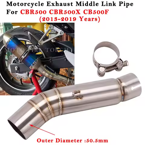 For HONDA CB500R CB500X CB500F 2013 2014 2015 2016 2017 2017 2018 2019 Motorcycle Exhaust Escape Mod