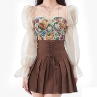 WHOLESALE FASHION 1870 felliaan bustier crop top FASHION Wanita three m threem 3m 3ms TM