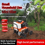 Micro-Tiller Tiller Small Weed trimmer Gasoline Agricultural Multifunctional Rotary tiller