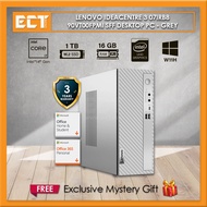 Lenovo IdeaCentre 3 07IRB8 90VT00FPMI SFF Desktop PC (i7-14700 5.40GHz,1TB PCIe SSD,16GB D4,Intel,W1