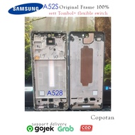 100% Original Samsung A52S A528 Lcd Plate Bezel Frame