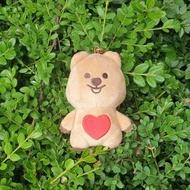 正品❣️現貨❣️ 🇰🇷韓國 QUOKKA 約12cm 匙扣公仔 心心公仔  短尾矮袋鼠  Young Forest  粉色小花  櫻花   畢業公仔  生日禮物 flower kkotka