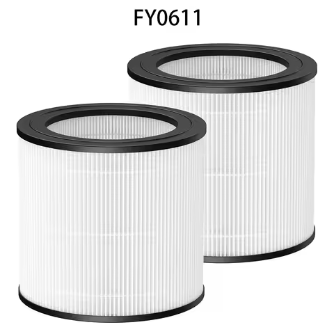 FY0611/30 Replacement HEPA Filter for Philips Air Purifier AC0650 AC0651, High-efficiency Replaces F