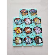 Pokemon Tretta Eevee Evolution Set + Charizard