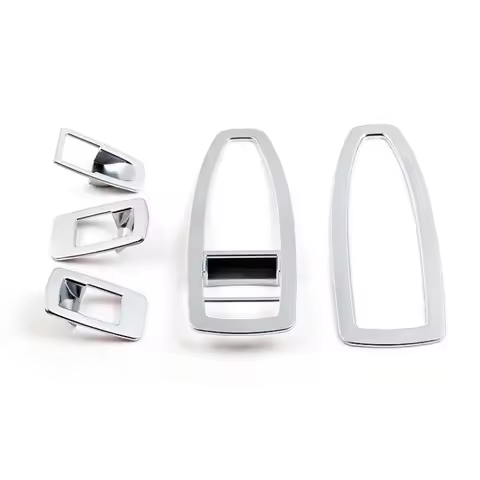 5pcs ABS Matt Silver Chrome Door and Window Control Switch Panel Cover for BMW 3 GT X1 X2 1 3 4 Seri
