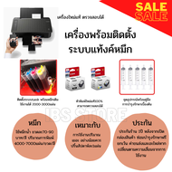เครื่องพิมพ์/ปริ้นเตอร์/เครื่องปริ้น wifi สั่งงานผ่านมือถือ แทปเล็ต iphone ipad ได้ Canon Pixma TS3