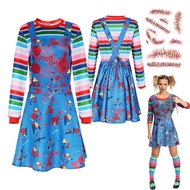 Chucky Halloween Costume - Women's Child's Play Jumpsuit