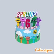 Sprunki Design Cake/Birthday Cake/Cake/Customised Cake