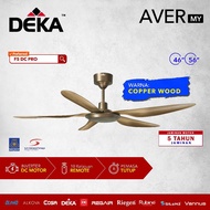 Deka F5DC PRO 46"/56" LED DC Motor Remote Ceiling Fan / Kipas Siling
