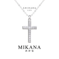 Mikana Shiharu Gold Plated Cross Pendant Necklace for Women Accessories kwintas casual gift for mom