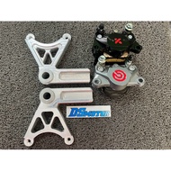 Brembo ktc 2P rear caliper mounting bracket for ninjaRR Ninja RR old new old old rear disc disc wide