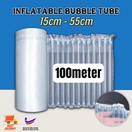 Inflatable Air Bubble Wrap 100m Bubble Wrap 55um Inflatable Bubble Wrap Tube buble wrap air bubble w