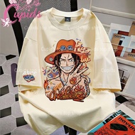 Cupids Vintage Anime Imitation Embroidery Style Tee | Unisex Oversized Streetwear