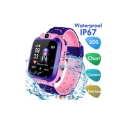 Đồng Hồ Thông Minh Trẻ Em Q12 Lắp Sim Nghe Gọi 2 ChiềuNhắn Tin Định Vị LBS Chống Nước IP67 cuộc goi 