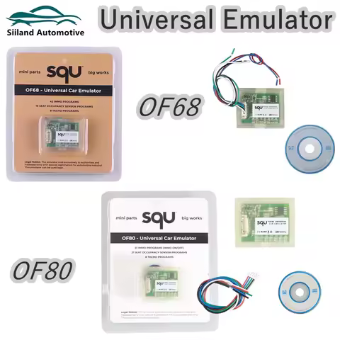 Universal Car Emulator SQU OF68 OF80 Signal Reset Immo Programs Place ESL Diagnostic Seat Occupancy 