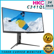 HKC C299Q 29-inch / C341QL 34-inch  75hz Gaming 1500R ultrawide surface screen Ultra Wide Screen / Gaming monitor with 21:9 DP interface computer monitor