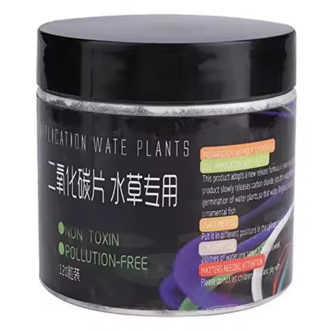 120PCS Tablets Form CO2 Tablet Diffuser Tablets Carbon Dioxide Aquarium Equip CO2 Boosters CO2 Diffu
