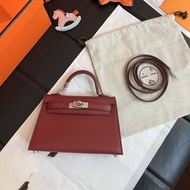 [Zivy Boutique] High-Quality Imported epsom Leather Handbag High-End Fashionable Simple Not Fashiona