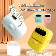 Marklife P50 Mini Label Printer Self Adhesive Portable Thermal Label Printer Label Maker Wireless Bl