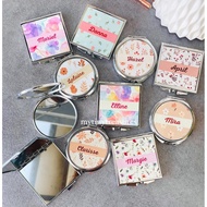 CUSTOMIZED POCKET MIRROR ROUND AND SQUARE STYLE DIRECT PRINT NON-FADING PRINT