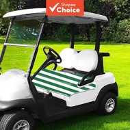 Classic Green Golf Cart Seat Cover Tropical Perforations Fits EZGO Yamaha