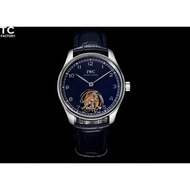 Portugal Series Genuine Tourbillon Watch!!IWCPORTUGIESER HAND-WOUND TOURBILLON Constant Power Manual