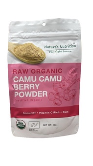 Nature's Nutrition Raw Organic Camu Camu Powder 50g