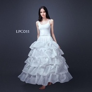 Petticoat Wedding Gown Ball Gown L Skirt Developer Gown 4Ring 5Layer Lpc011