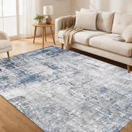 Imitation Cashmere Floor Mat Washable Carpet Easy-to-Care Base TPE Foldable Machine Washable Carpet 