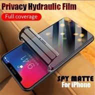 LAYAR IPHONE 16E / 16 / 16 PRO / 16 PLUS / 16 PRO MAX ANTI-SCRATCH HYDROGEL SPY PRIVACY SCREEN GUARD